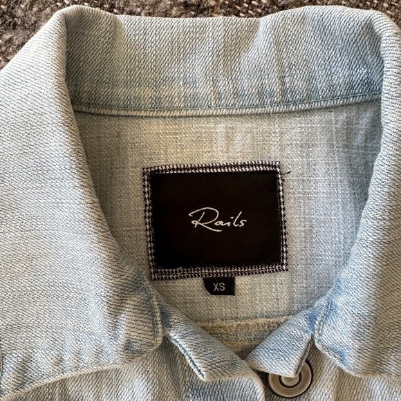 Rails Denim Vest - XS - Picture 2 of 3